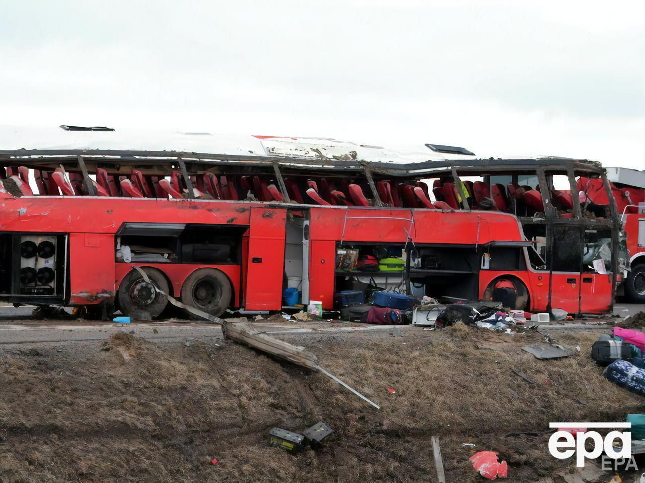 Автобус "Познань – Херсон" с 57 украинцами попал в ДТП в Польше