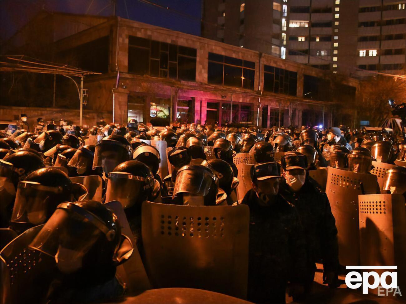 Поліція намагалася завадити демонстрантам