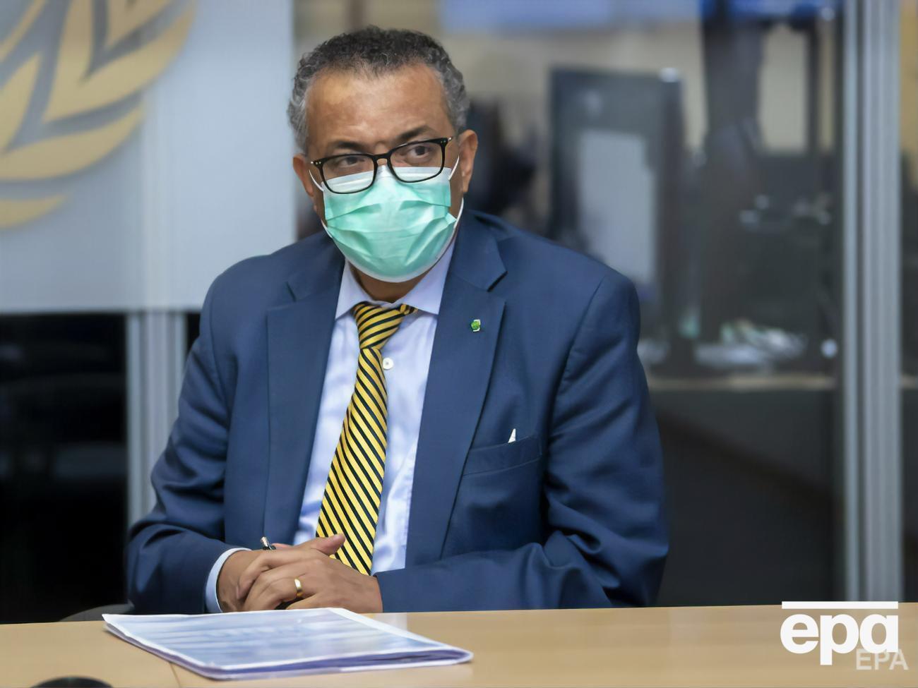 Гебреєсус підкреслив, що,&nbsp;як і раніше, є проблема "справедливості та доступності вакцин"