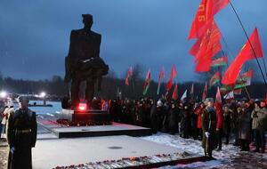 В марте в Беларуси проходил митинг-реквием, посвященный 78-й годовщине уничтожения нацистами села Хатынь