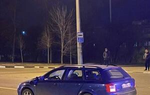 Полицейского сбила Audi