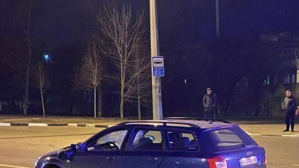 Полицейского сбила Audi