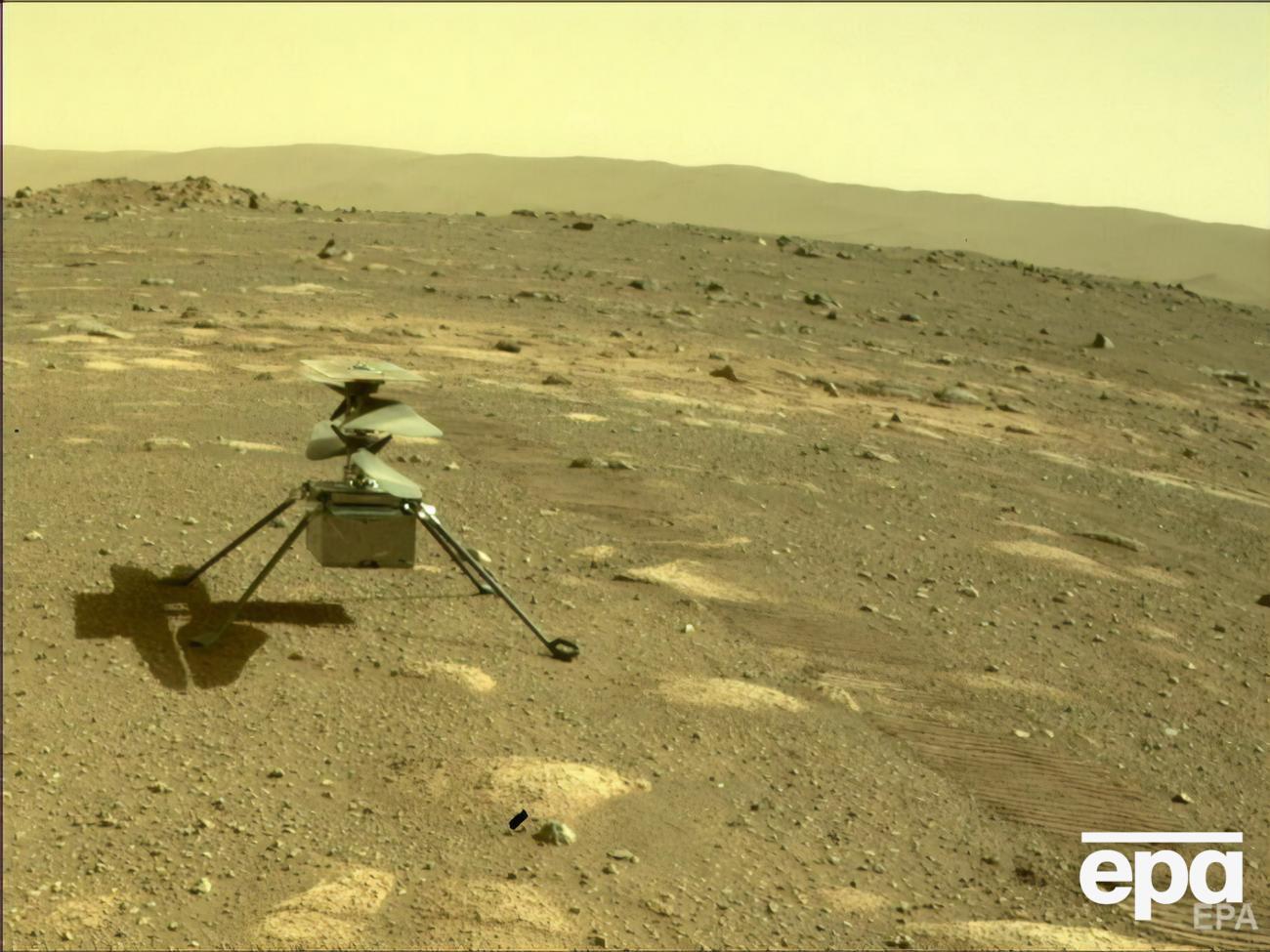 Масса Ingenuity составляет 1,8 кг