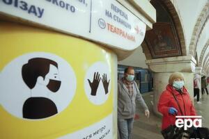 В Киеве общественный транспорт работает по спецпропускам