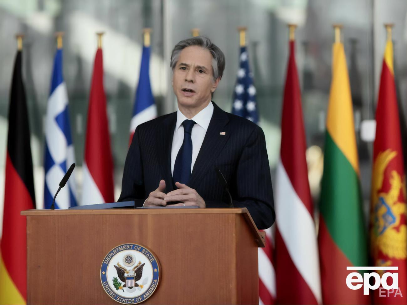 Блинкен в Брюсселе присоединится к Остину для консультаций с союзниками по НАТО