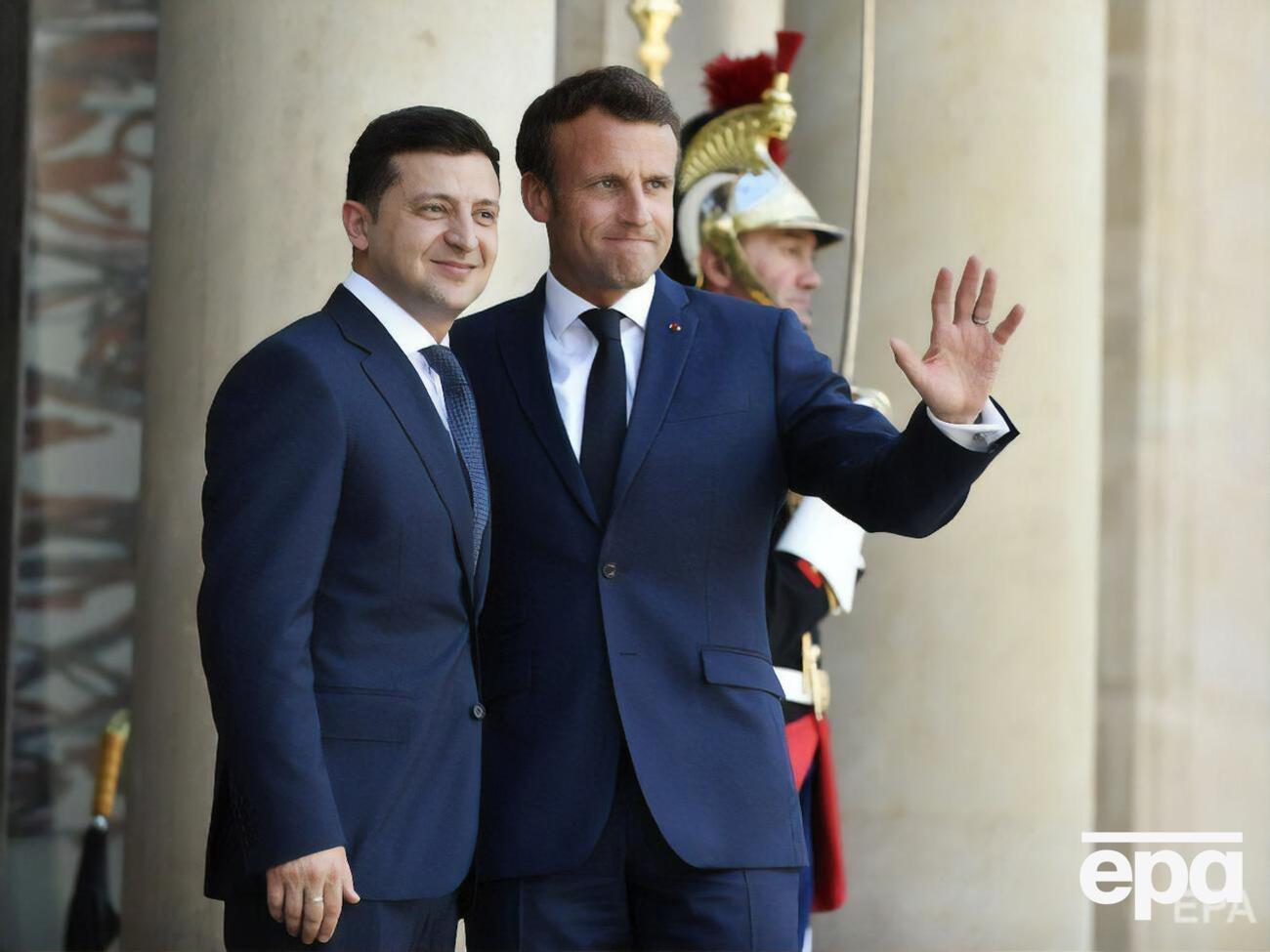 Зеленський має намір зустрітися з Макроном, повідомляють французькі ЗМІ