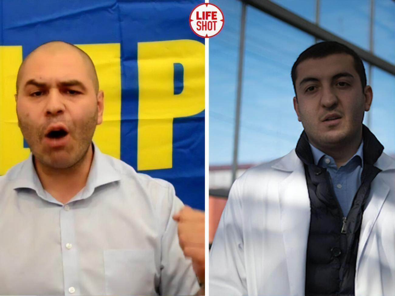 По данным СМИ, сын Жириновского (слева) написал заявление на Битарова (справа)
