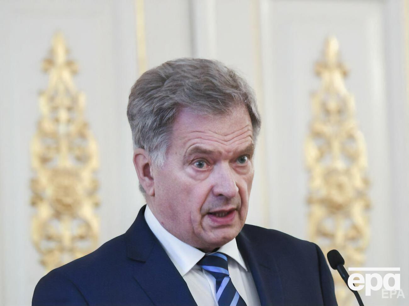 Нийнисте (на фото) 13 апреля провел разговор с Путиным