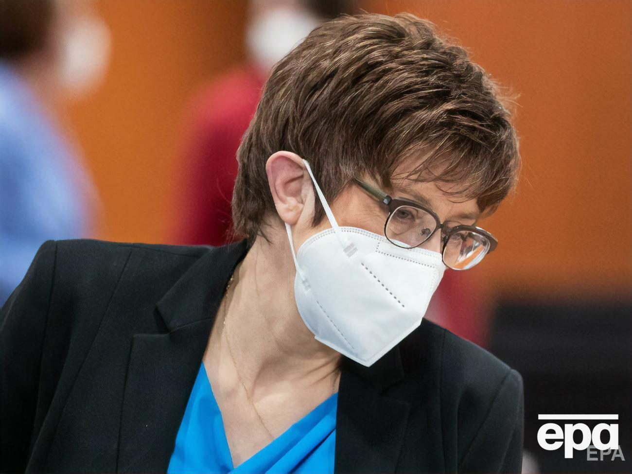 Крамп-Карренбауэр:&nbsp;Наш интерес состоит в том, чтобы не допустить дальнейшей эскалации этого конфликта