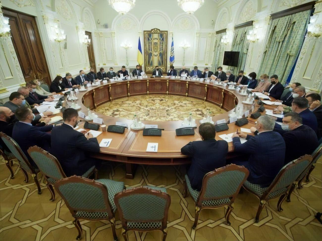 Сегодня пройдет очередное заседание СНБО