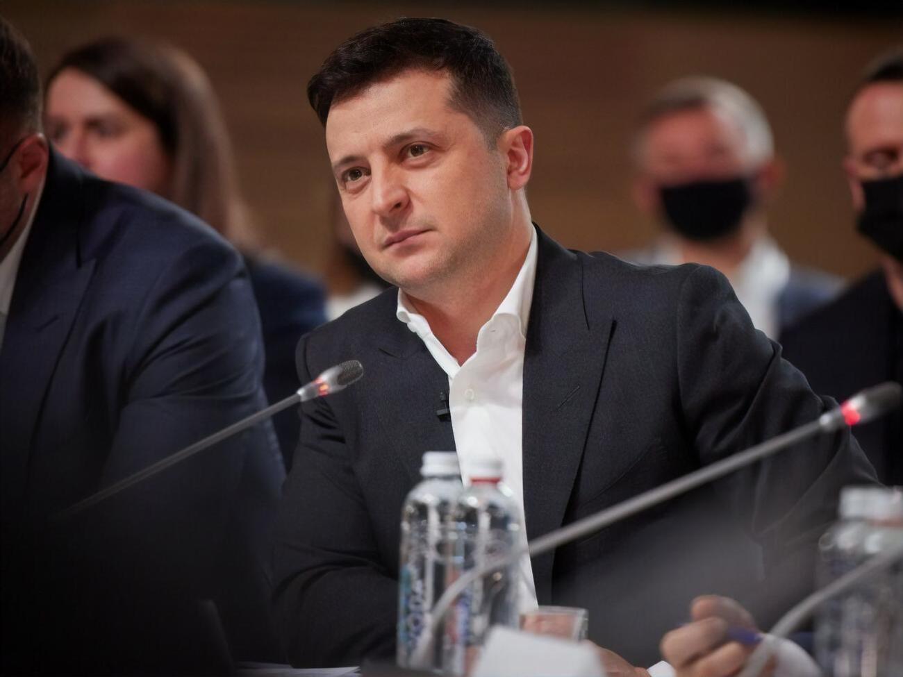 Зеленський про зустріч із президентом Франції й канцлеркою Німеччини: Поки що в нас такий нормандський формат