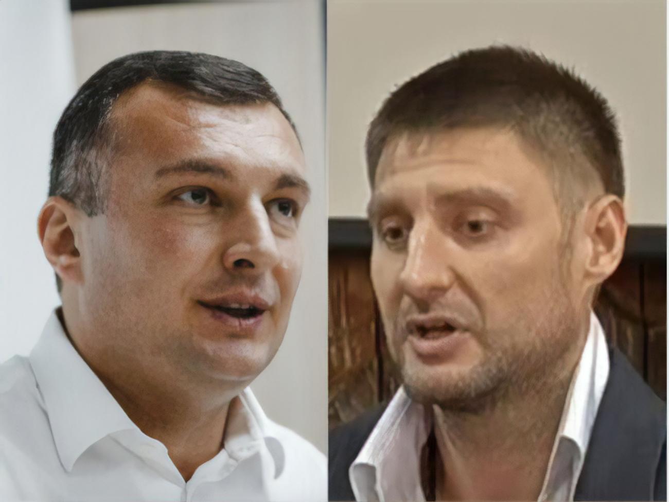 На записях Семинский (слева) и Мельник (справа) говорят об уголовном деле и бизнесе