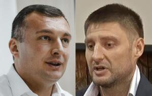 На записях Семинский (слева) и Мельник (справа) говорят об уголовном деле и бизнесе