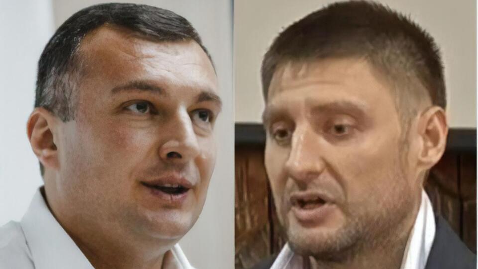 На записях Семинский (слева) и Мельник (справа) говорят об уголовном деле и бизнесе
