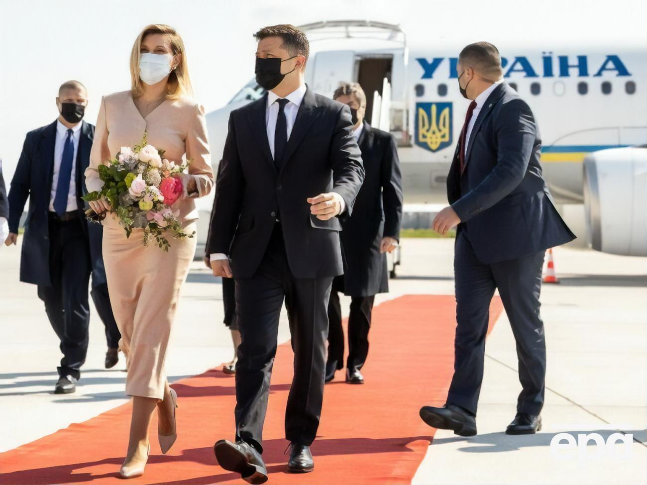 Зеленский вместе с женой 16 апреля прибыли во Францию