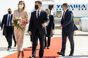 Зеленский вместе с женой 16 апреля прибыли во Францию