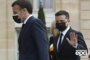 Зеленский: Я думаю, что президент Макрон ознакомится с этой декларацией и даст свой ответ