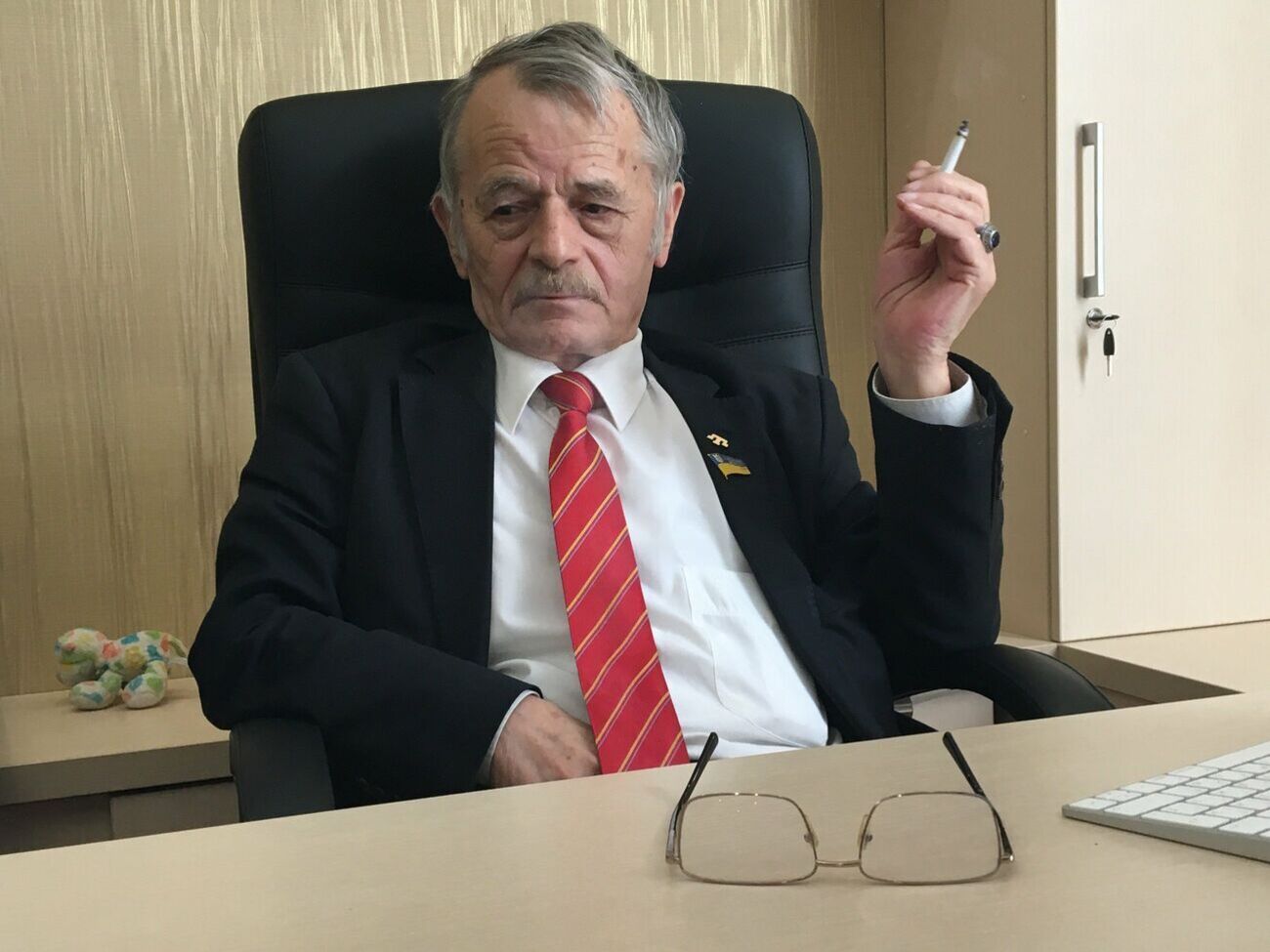 Джемілєв (на фото) стверджує, що слова Єрмака не були ультиматумом