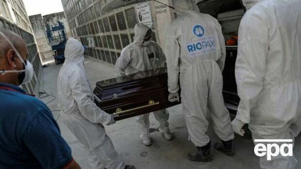 В пятерку стран с наибольшим количеством смертей попала Бразилия