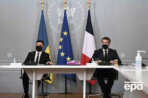 Зеленський і Макрон зустрічалися 16 квітня
