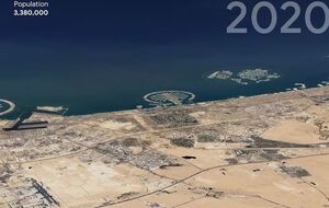 На спутниковых снимках показали, как расширялись города