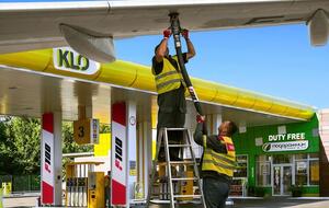 На KLO заправляют самолеты авиадоставки "Сільпо"