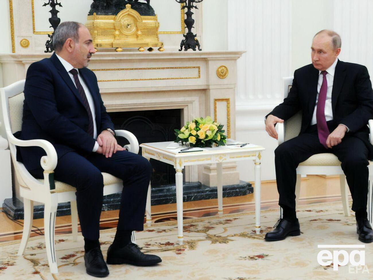 Путин и Пашинян&nbsp;в конце марта обсудили ситуацию вокруг Нагорного Карабаха