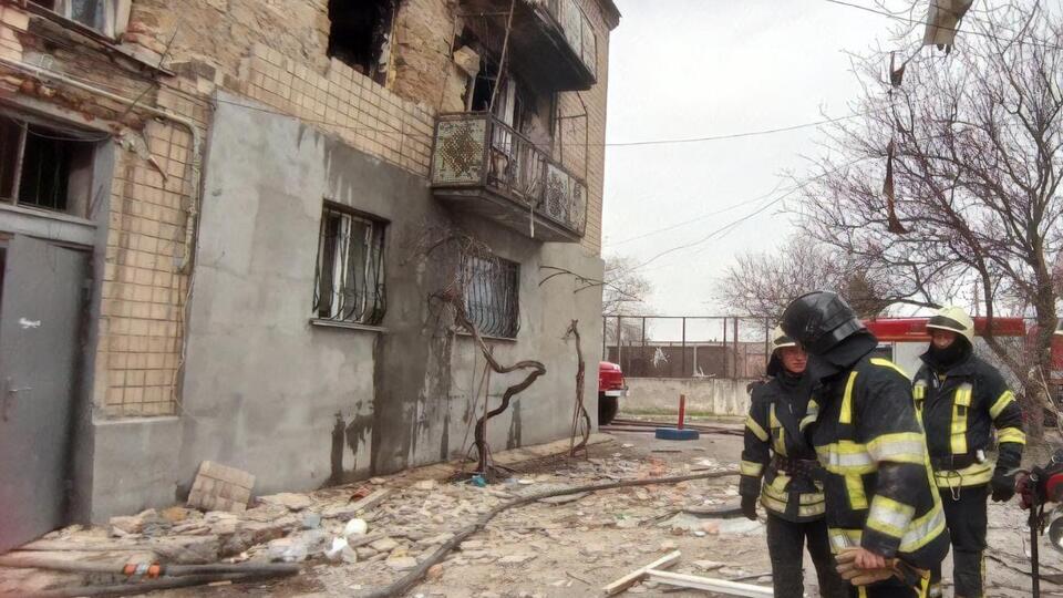 Вибух стався в багатоквартирному будинку 2 квітня