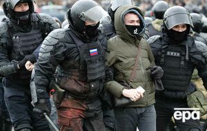 В январе на акции протеста против задержания Навального силовики задержали 3454 человека