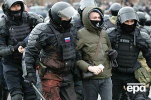У січні на акції протесту проти затримання Навального силовики затримали 3454 осіб