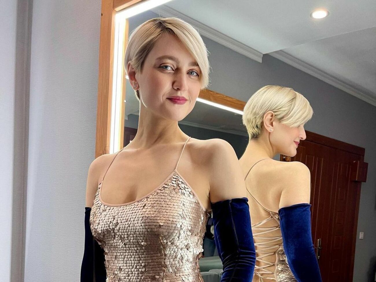 Кекелия родила первенца весной 2020 года