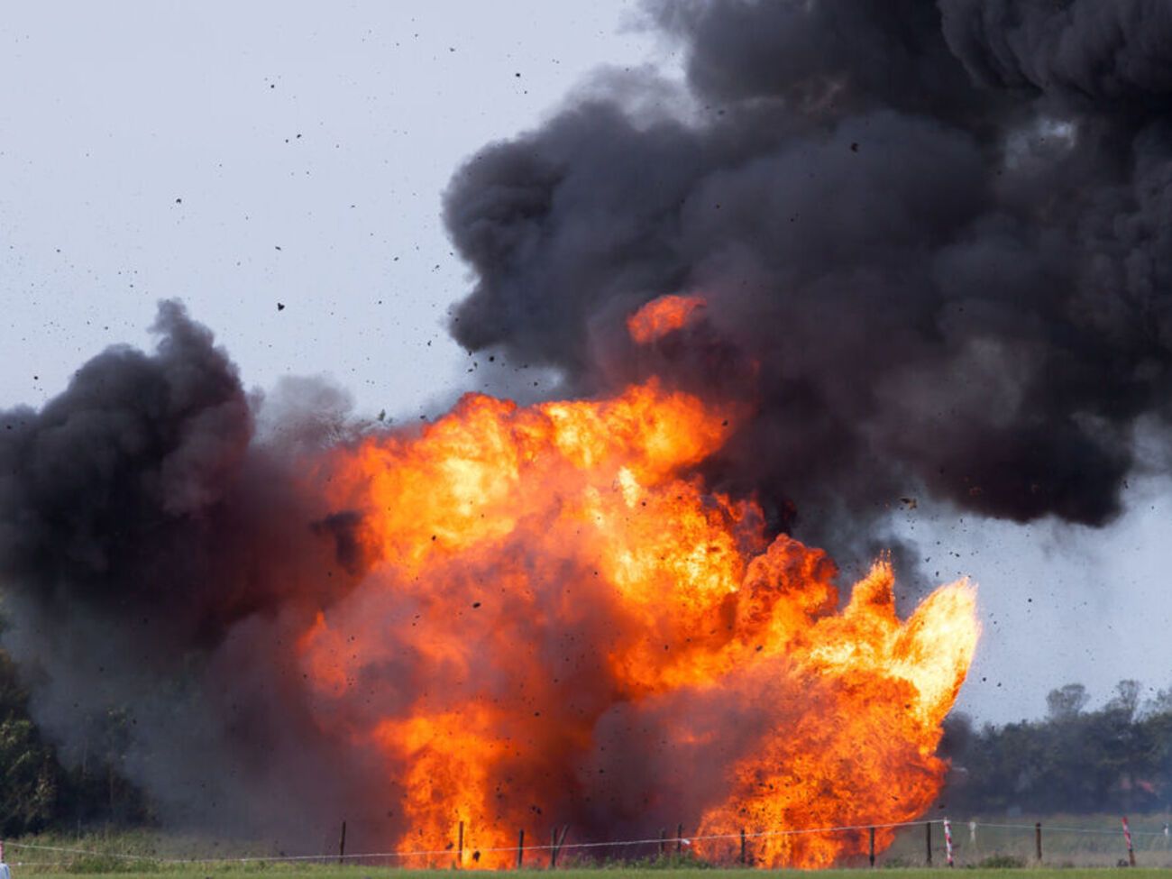 Взрыв на складе боеприпасов случился в октябре 2014 года