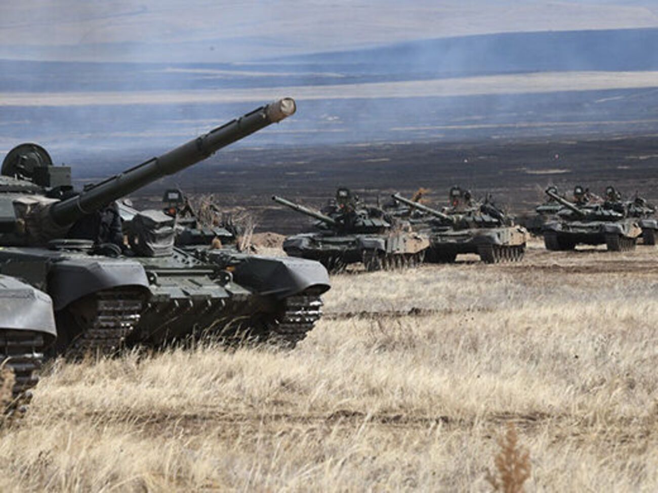 США оценивают численность российских войск на границе с Украиной в 80 тыс. человек