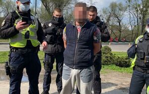 Полицейские задержали подозреваемого в течение часа