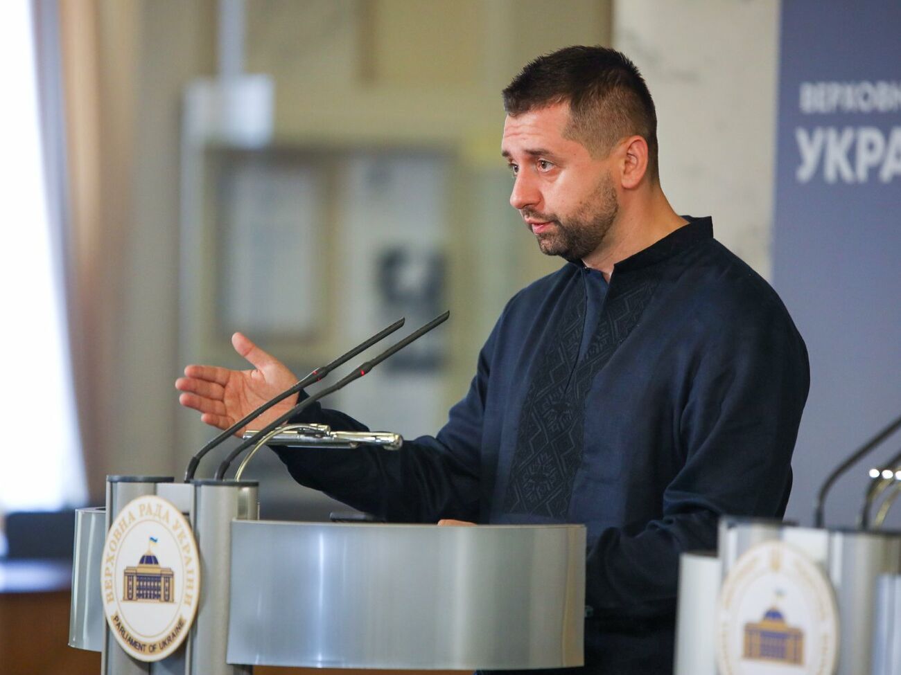 Арахамія (на фото): Тищенко має нести адміністративну і політичну відповідальність