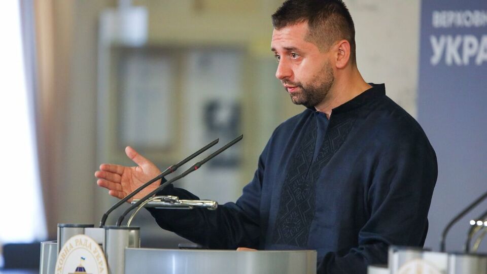 Арахамія (на фото): Тищенко має нести адміністративну і політичну відповідальність