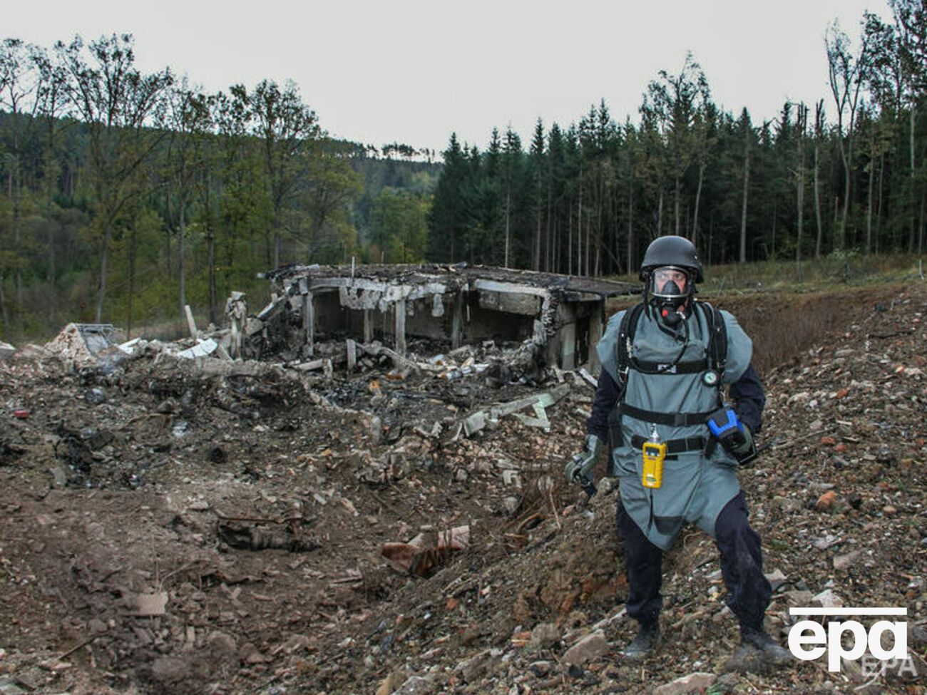 На одному зі складів у Врбетіце зберігали 98 тонн боєприпасів