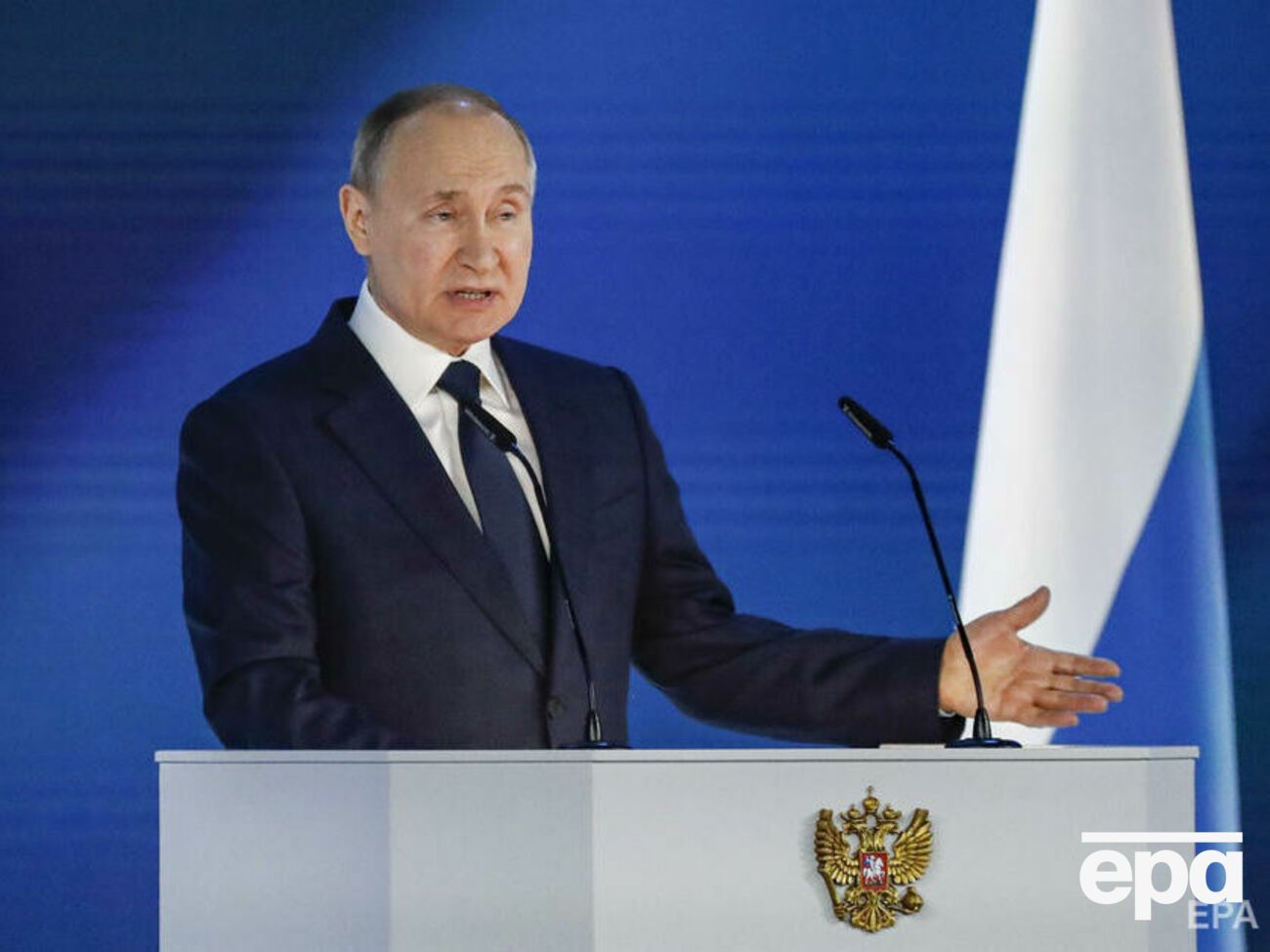 Путін обіймає посаду президента із 2000 року з перервою у 2008&ndash;2012 роках