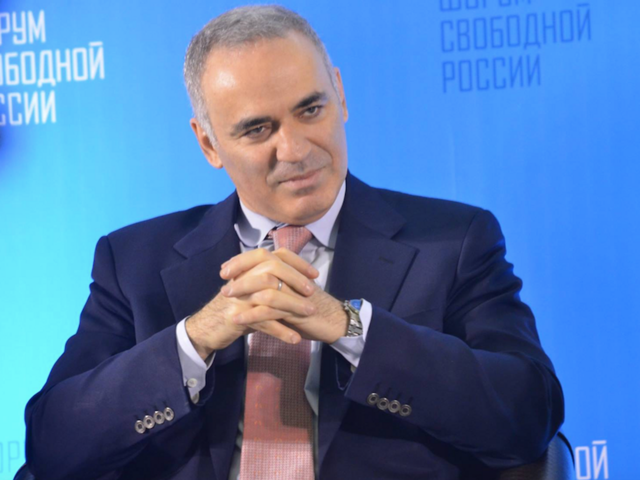Путин считает, что страны Запада не готовы к жесткой конфронтации, отметил Каспаров (на фото)&nbsp;