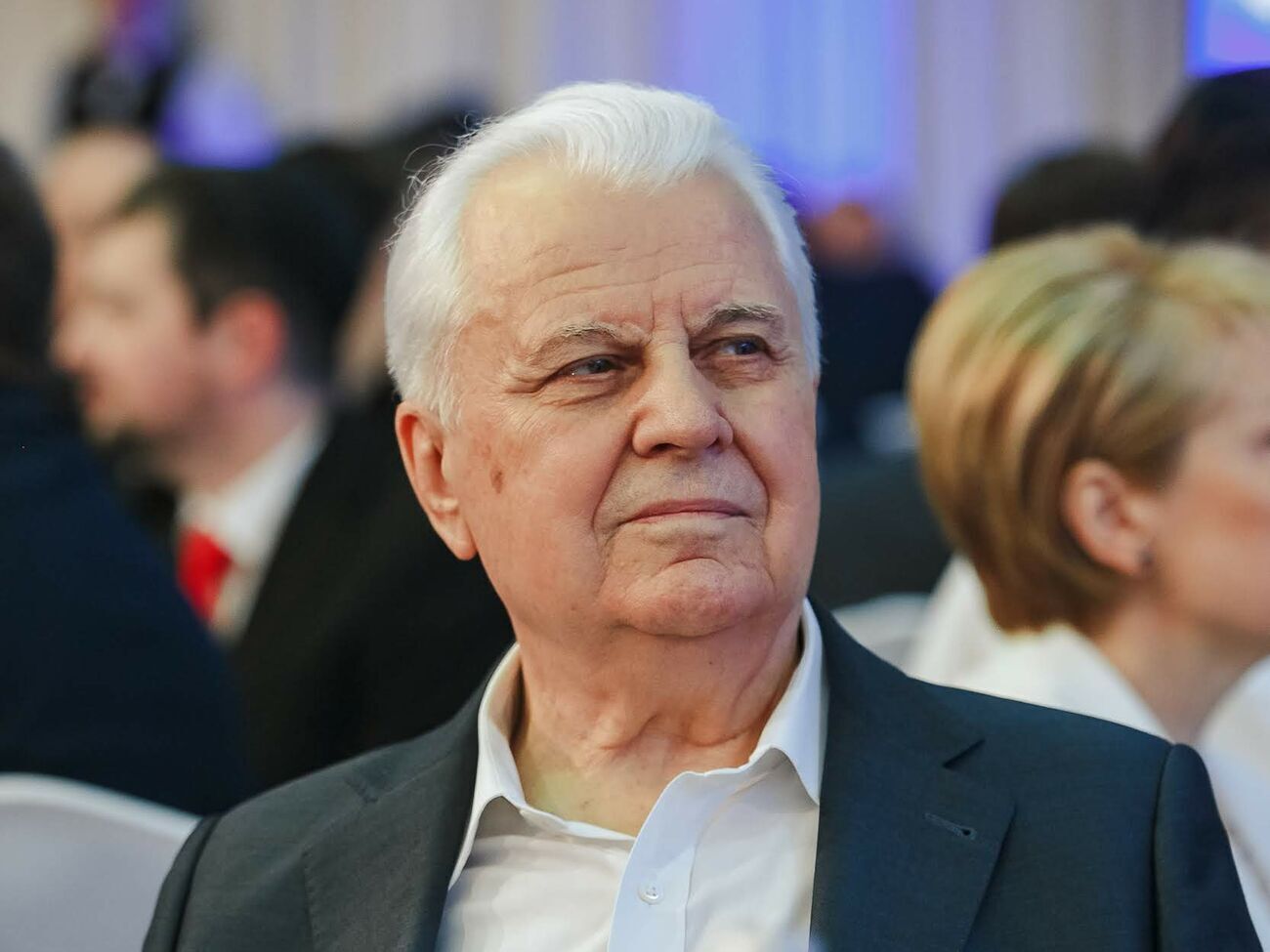 Кравчук (на фото) предположил, что Путин и Зеленский могли бы встретиться в Финляндии или Швейцарии
