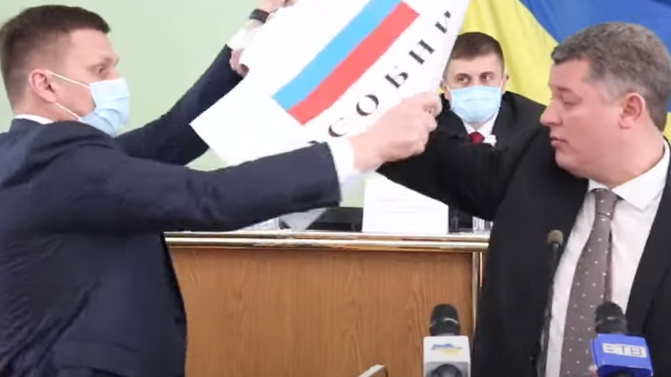 Представители ОПЗЖ покинули сессию облсовета после инцидента