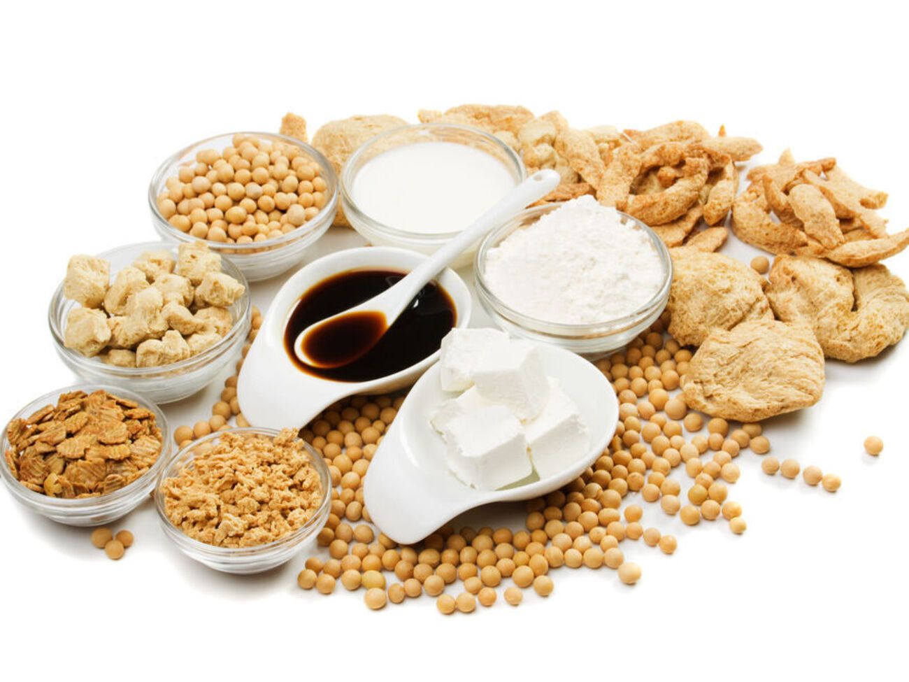 Соевые продукты богаты микроэлементами и витаминами