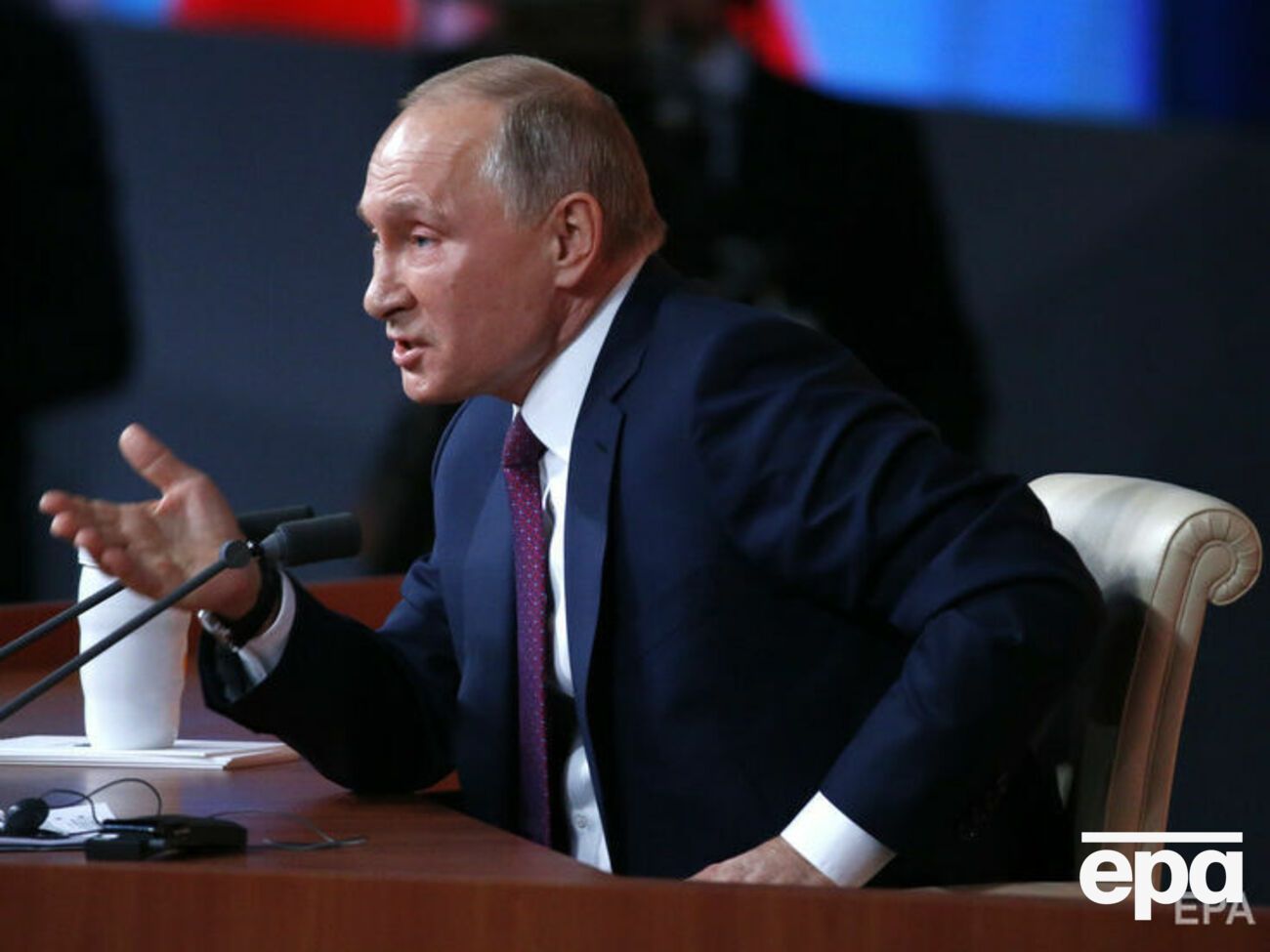 Шкіряк вважає, що від Путіна (на фото) можна очікувати чого завгодно