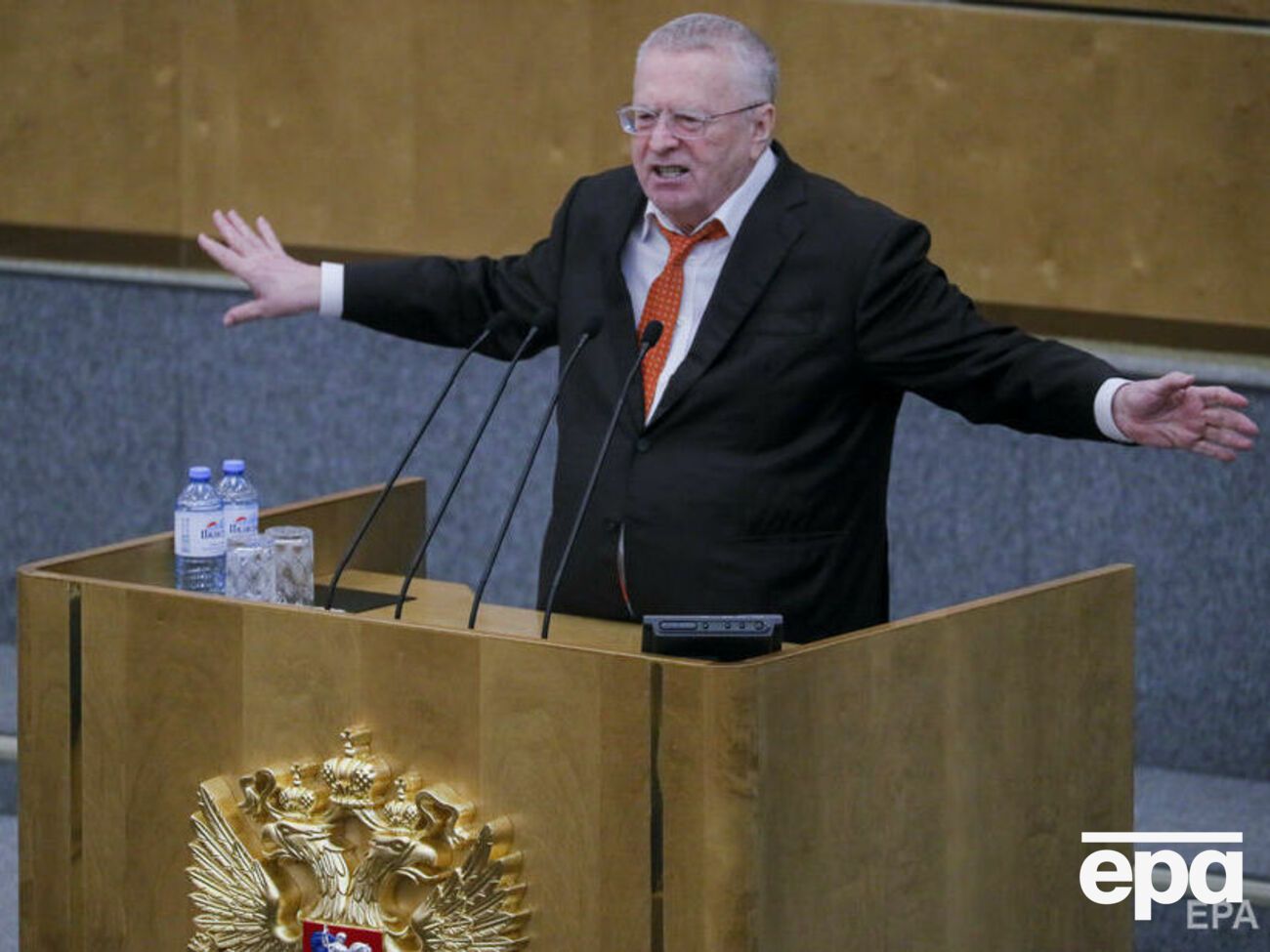 Путін нагородив Жириновського (на фото) за великий внесок у зміцнення російської державності