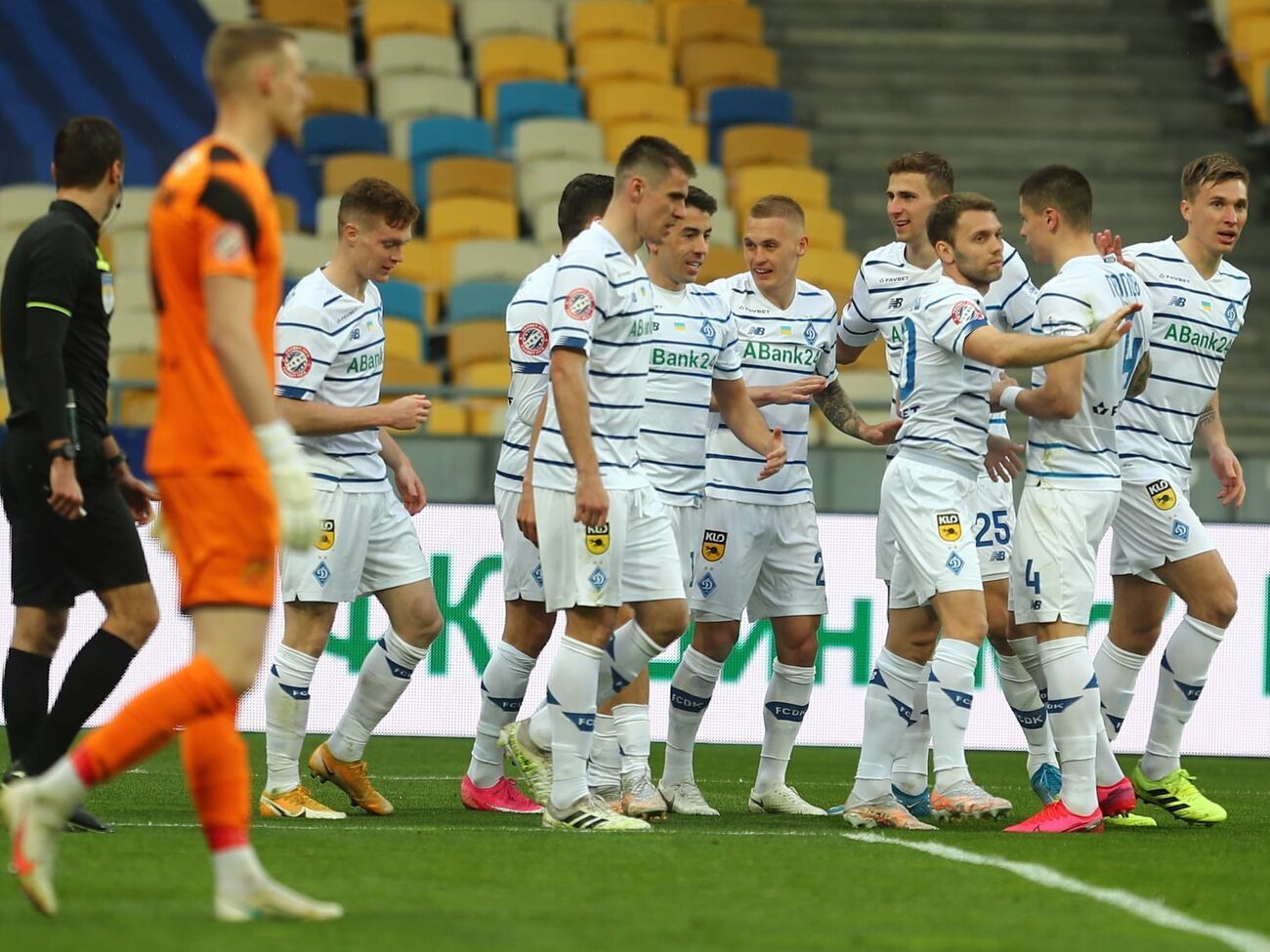 Победу "Динамо" одержало в столице