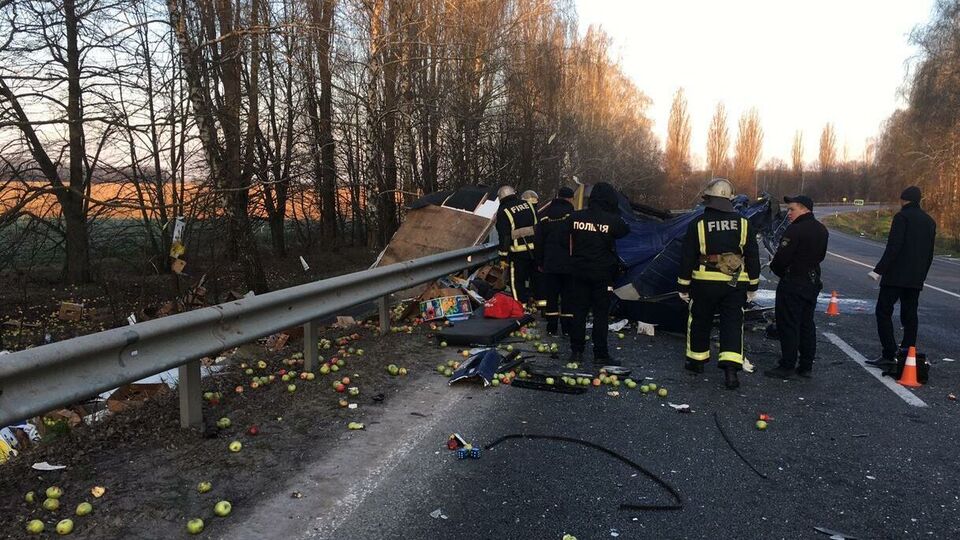 Зіткнення було лобовим, зазначили в поліції