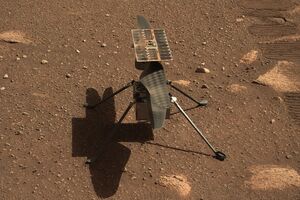 Вертолет NASA прибыл на Марс внутри планетохода
