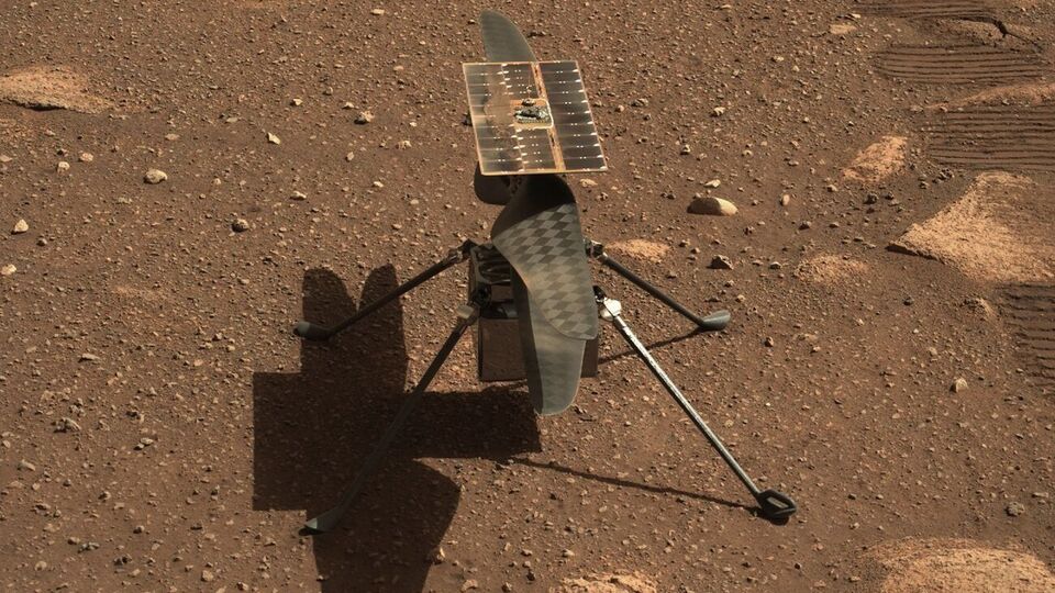 Вертоліт NASA прибув на Марс усередині планетохода
