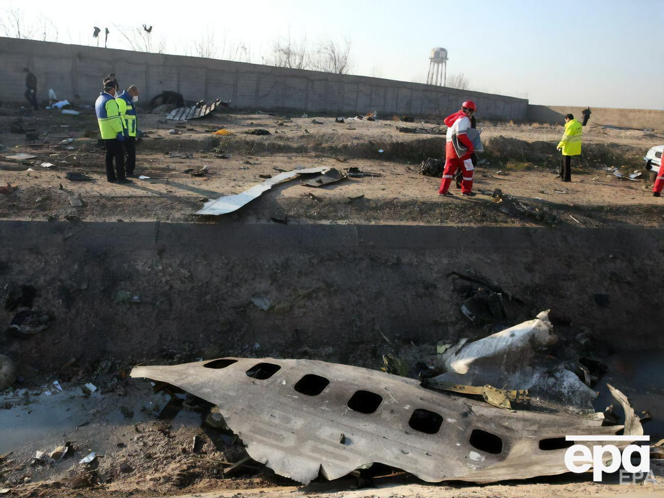Літак МАУ розбився 8 січня 2020 року поблизу столиці Ірану