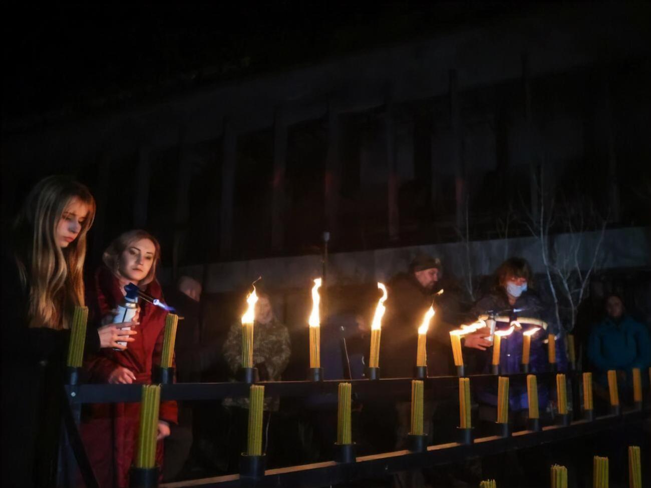 Акция прошла в ночь на понедельник